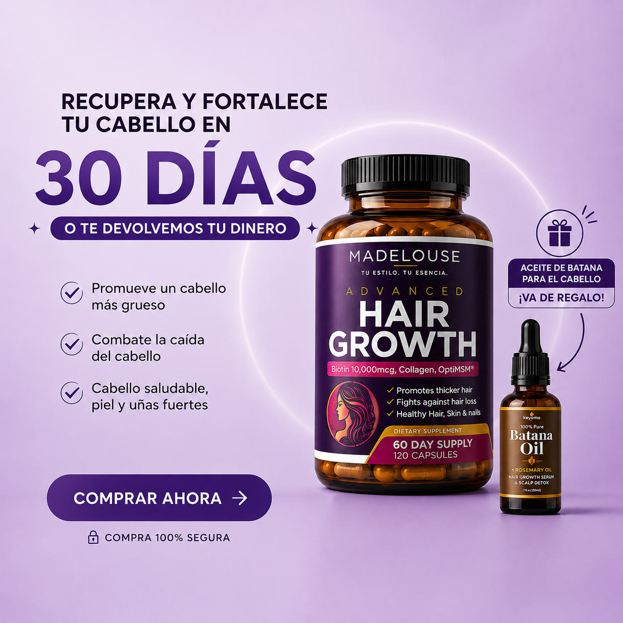 Advanced Hair Growth | Recupera la confianza desde la raíz