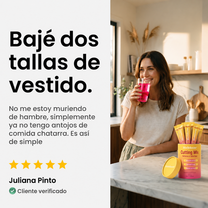 Cutting Mix | Menos antojos. Menos hinchazón. Más confianza en tu cuerpo.