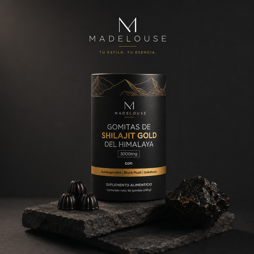 Gomitas de Shilajit Puro del Himalaya | Potencia tu sexualidad