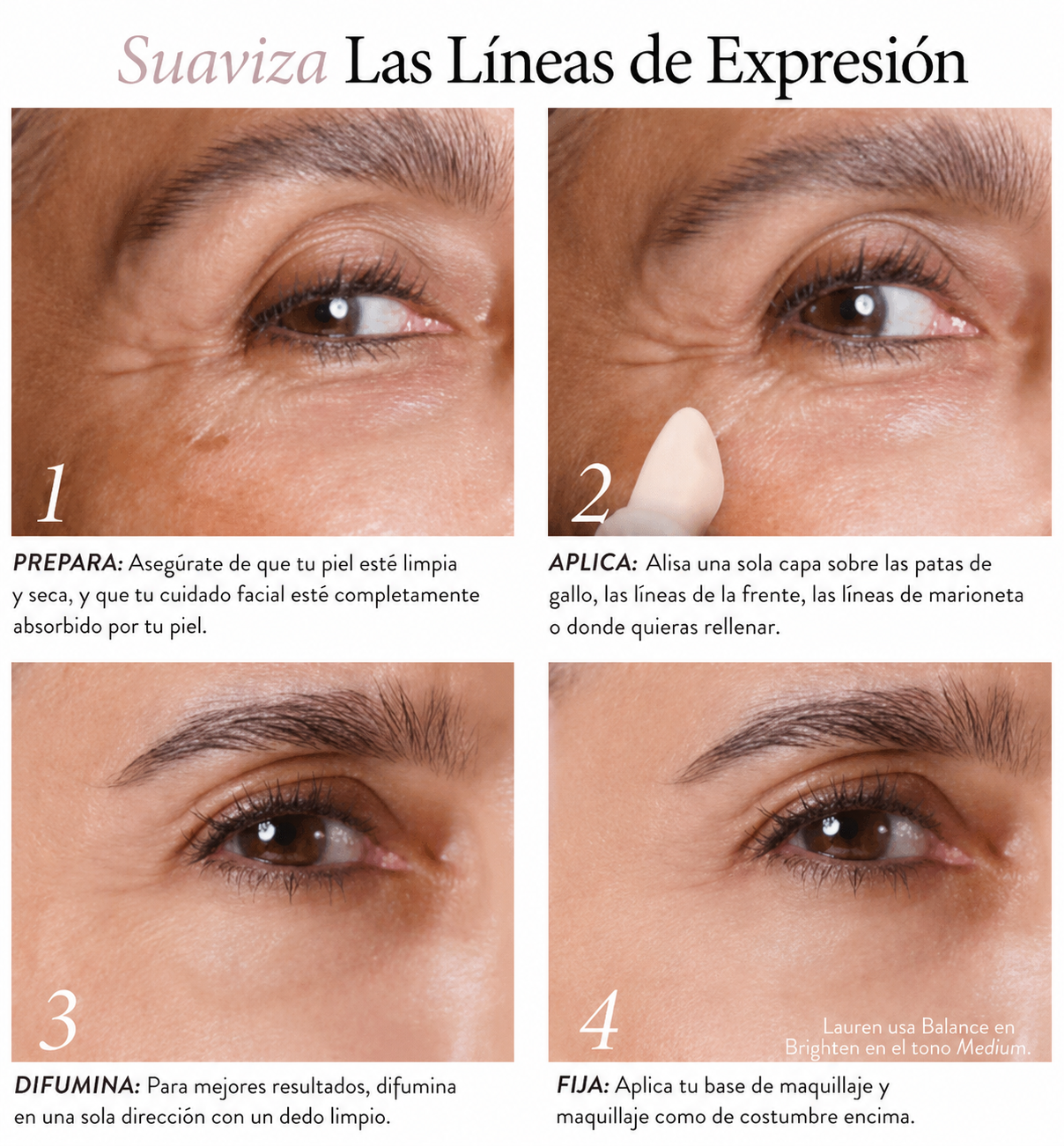 Prebase rellenadora de líneas de expresión Madelouse™