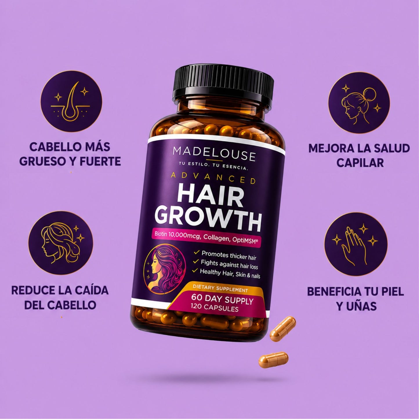 Advanced Hair Growth | Recupera la confianza desde la raíz