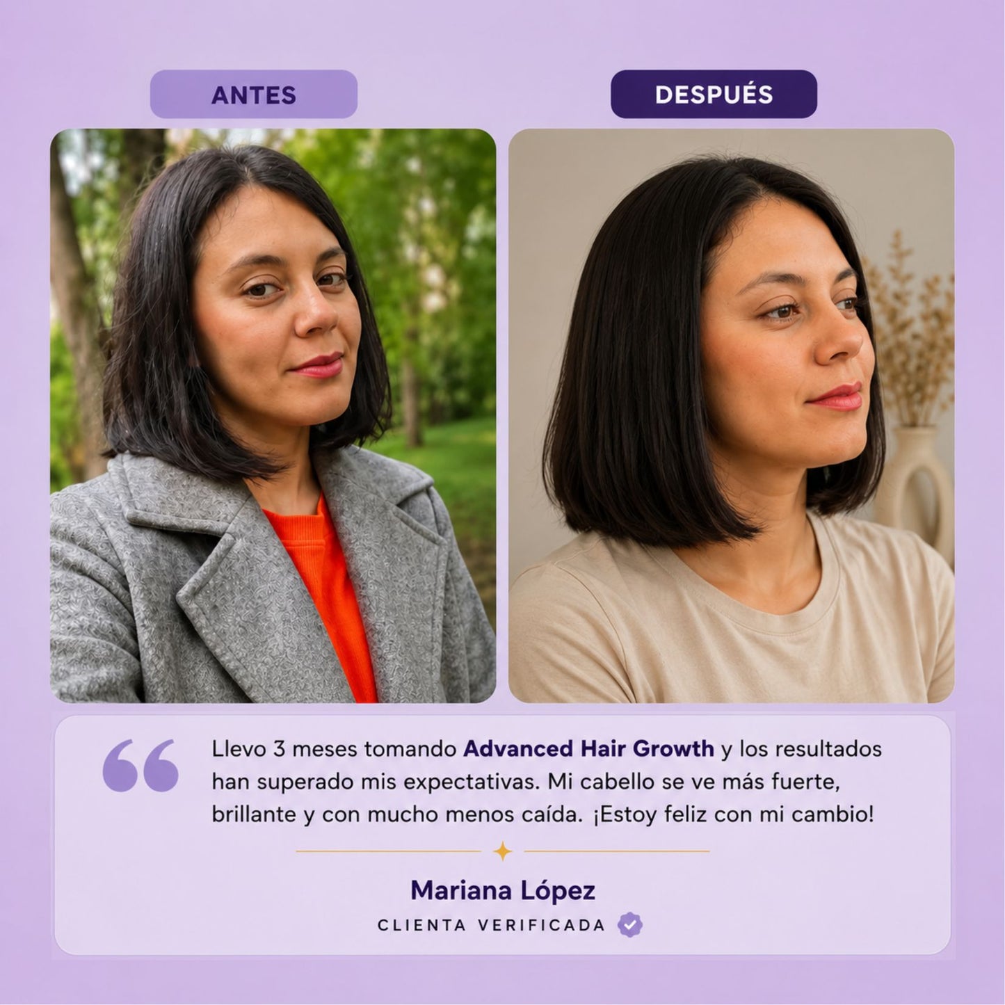 Advanced Hair Growth | Recupera la confianza desde la raíz