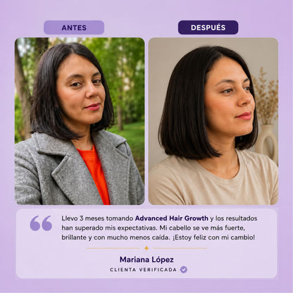 Advanced Hair Growth | Recupera la confianza desde la raíz